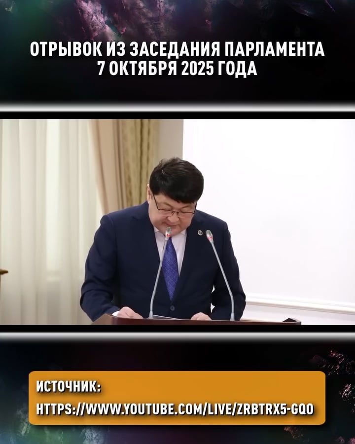 Отрывок из заседания парламента